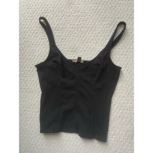 black tank top